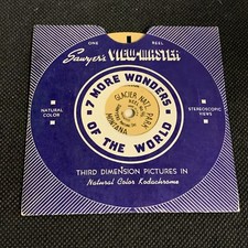 Sawyer view-master reel Buff Tab 46 Glacier National Park Montana concentric 1E