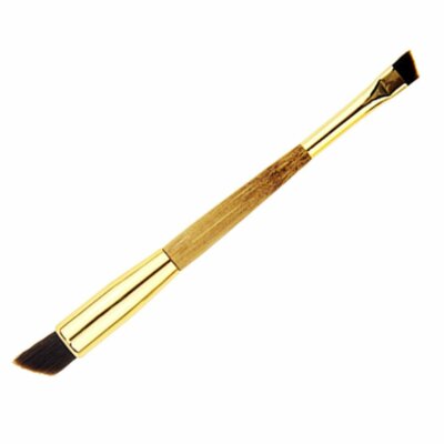 Pro Double End Angled Head Eyebrow Powder Brush Eye Liner Brow Makeup Tool US