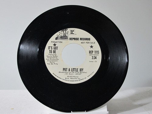 45 RECORD - IT'S GOT TO BE - PUT A LITTLE JOY | eBay