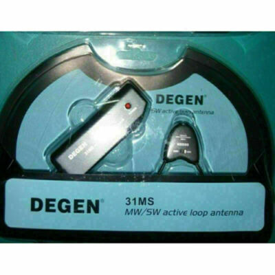 DEGEN DE31MS MW & SW Active Loop Antenna Indoor Active Soft Loop Antenna Kits