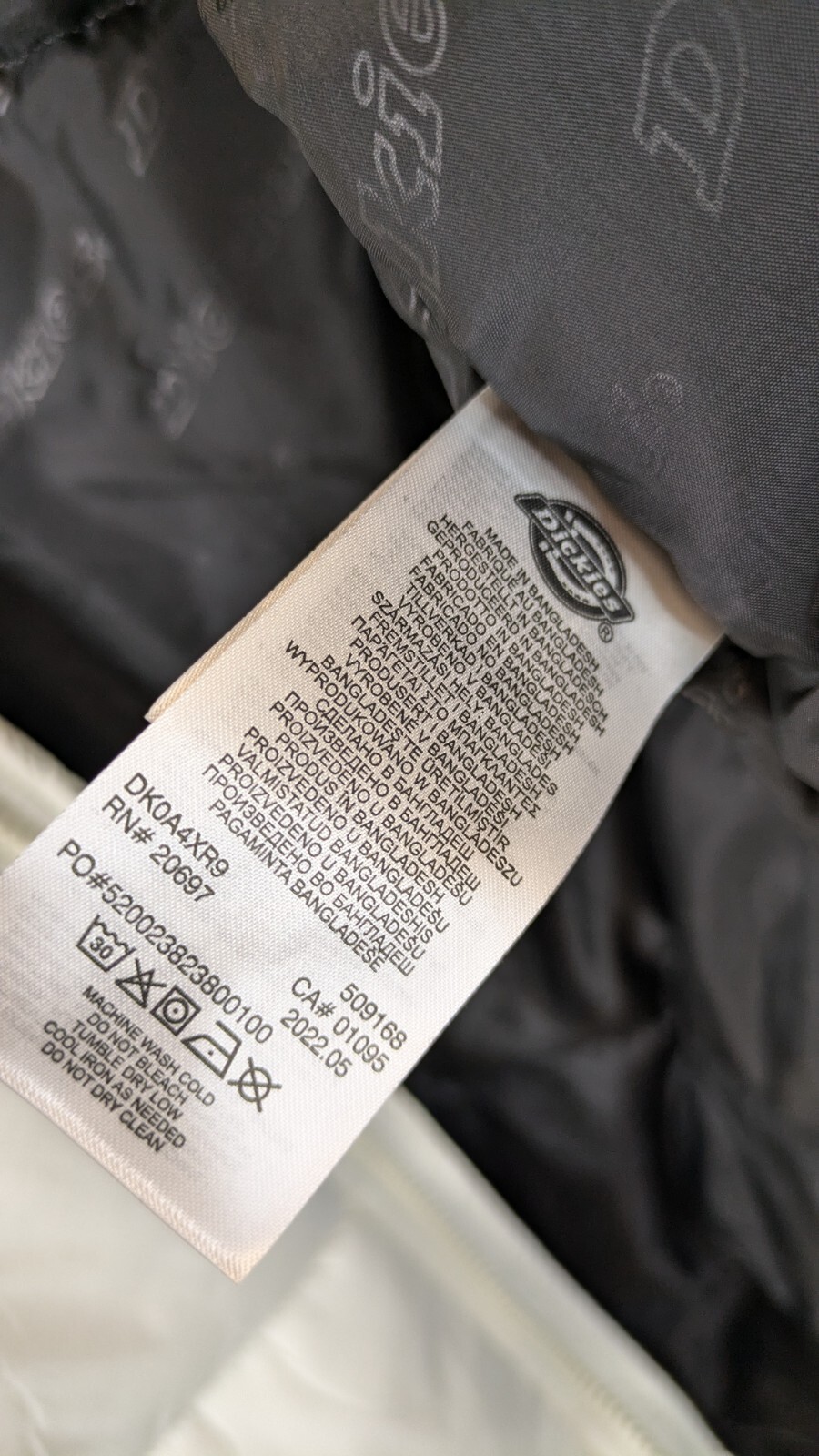 Dickies Alatna Puffer Jacket Womens Large Off White Longline Water Resistant  thumbnail 18