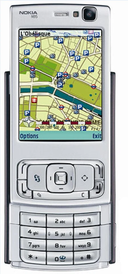 Original Nokia N95 Mobile Phone 3G HSDPA 2100 WIFI GPS 5MP Unlocked Cellphone - Image 3 of 4