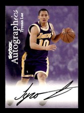 1999-00 SkyBox Premium Autographics #65 Tyronn Lue Auto - EXACT SCAN