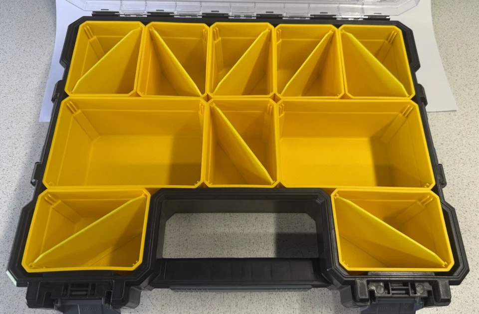 ISE VALLEY DEWALT TSTAK / STANLEY FATMAX DEEP PRO ORGANISER DIAGONALER TEILER