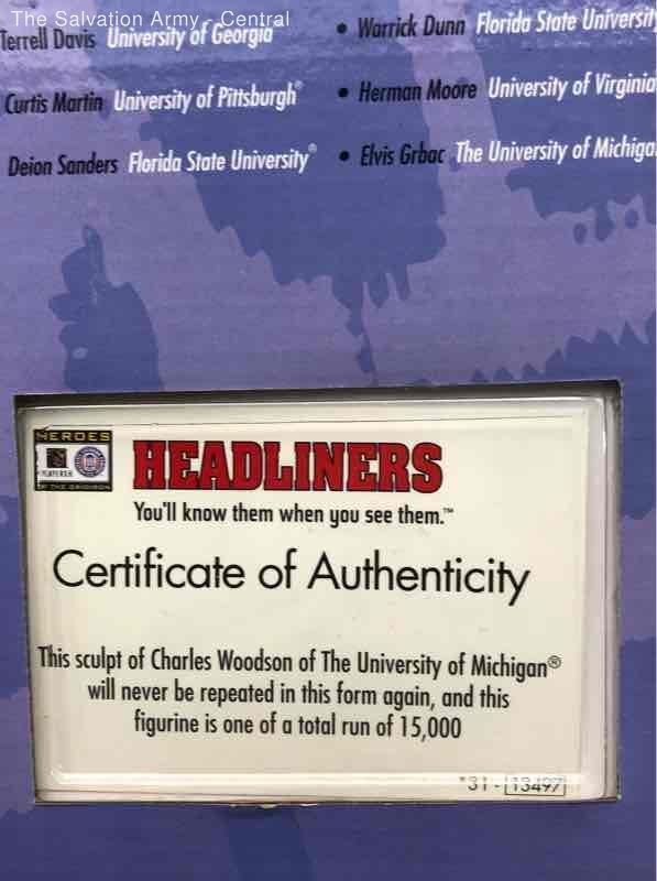 Headliners Multicolor Lot Of 3 University Of Michigan Bobbleheads eBay