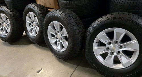 Stock Chevy Wheels Rims 255/70/17 All Terrain Tires 17