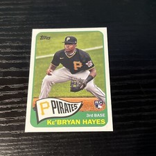 Ke'BRYAN HAYES 2021 Topps 1965 Redux ROOKIE CARD #T65-40 Pittsburgh Pirates
