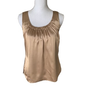 beige satin camisole