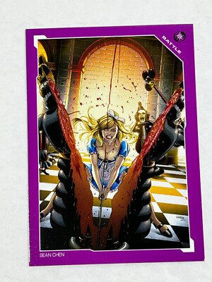 Zenescope Trade Card: Shen Chen #29SC Wonderland Battle Card