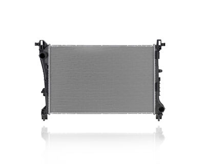 Radiator For 13513 14-20 Fiat 500L Plastic Tank Alum. Core