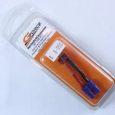 Conversion Lead Deans Female E-Flite Male 14AWG GF-1300-075 GForce RC Part