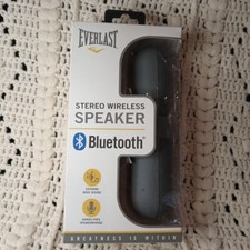 EVERLAST wireless Bluetooth Speaker Model EV7743 Grey Built In Microphone