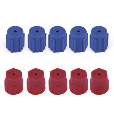 10er Pack R134a 13mm & 16mm AC System Kappen f??r das Laden an Hi Low Seiten