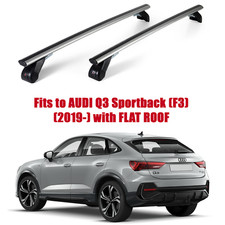 Premium Roof Rack Bars For AUDI Q3 Sportback (F3) (2019-) Flat Roof AL302/410M