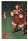 1961 Coca Cola: Santa, Christmas Tree Vintage Print Ad