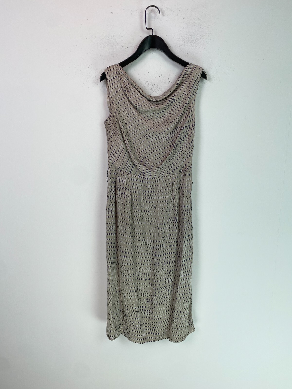 Fenn Wright Manson Beige Black Dot Pattern 100% S… - image 1