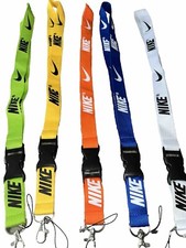 2 NIKE LANYARD BLACK NEW KEY CHAIN WITH CLASSIC DESIGN NEW Choose Any 2