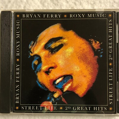 Bryan Ferry Street Life CD 20 Great Hits 1980s 20 Song Compilation Album
