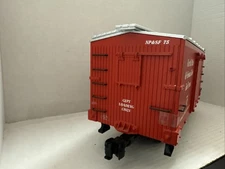 Aristocraft G Scale North Pole And Snowflake Railroad #75 Boxcar For Train Sent