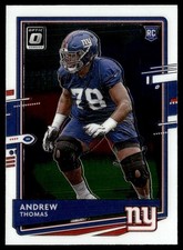 2020 Donruss Optic Andrew Thomas New York Giants #103