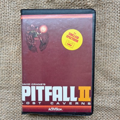 Pitfall 2 Lost Caverns Sinclair ZX Spectrum Game Cassette Activision 1984
