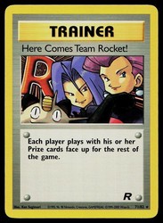 Here Comes Team Rocket! 71/82 Team Rocket Rare Trainer