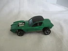 Hot Wheels 1969 Red Line Original Redlines Python Green Body
