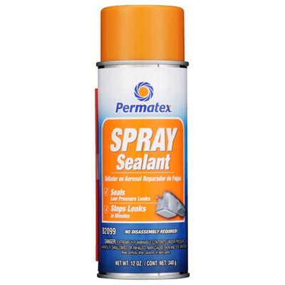 Permatex Engine Sealant 82099; Spray Sealant 12.0 oz Aerosol, Rubberized