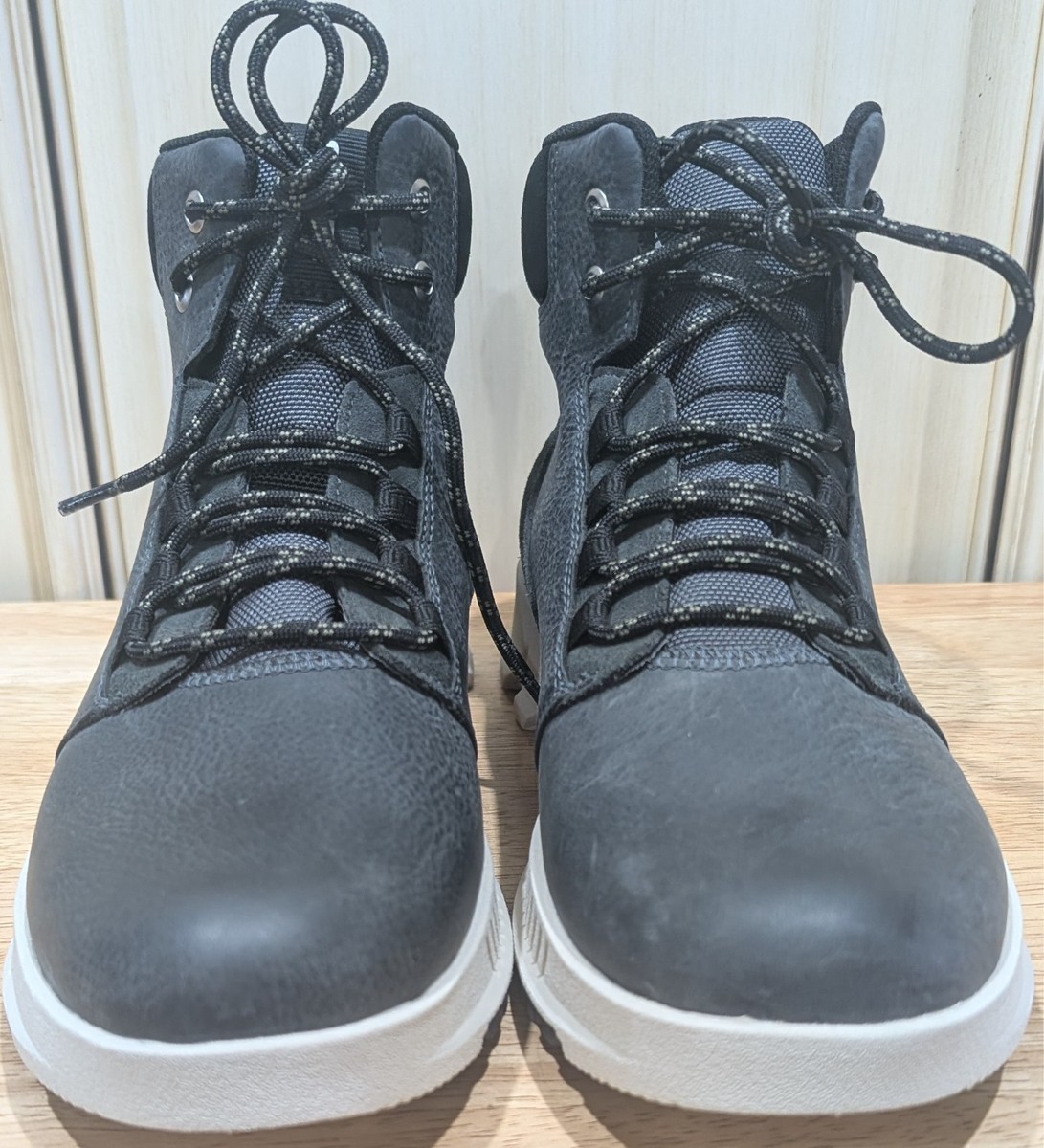 NEW Mens Sz 9 Sorel Mac Hill Lite Mid WP Boots Grill Black  display picture 3