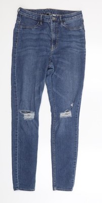 Damenjeans UK Größe 10 Divided by H&M Regular Fit Straight