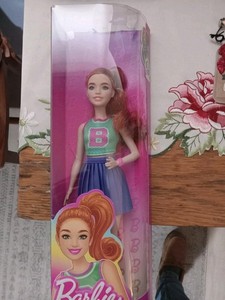 Mattel Barbie Fashionistas Doll #232 Jersey Top Skirt 2024 Ages 3+ New In Box 