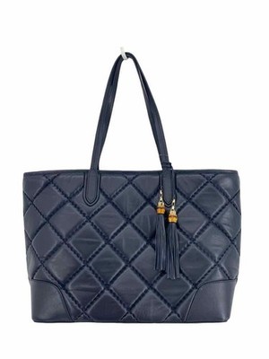 Talbots Ladies Quilted Material Tote