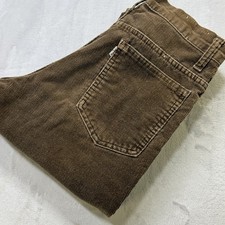 Vintage 1977 Levi s 519 Corduroy Pants Brown USA 28x32 70s White Tab Talon