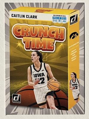 #ad Caitlin Clark 2024 Panini Caitlin Clark Collection Donruss Crunch Time #SS CT2 $3.49
