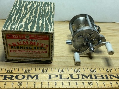 Nice Vintage Pflueger Summit 1993L Levelwind Reel, Box, Instructions, Pouch  | eBay