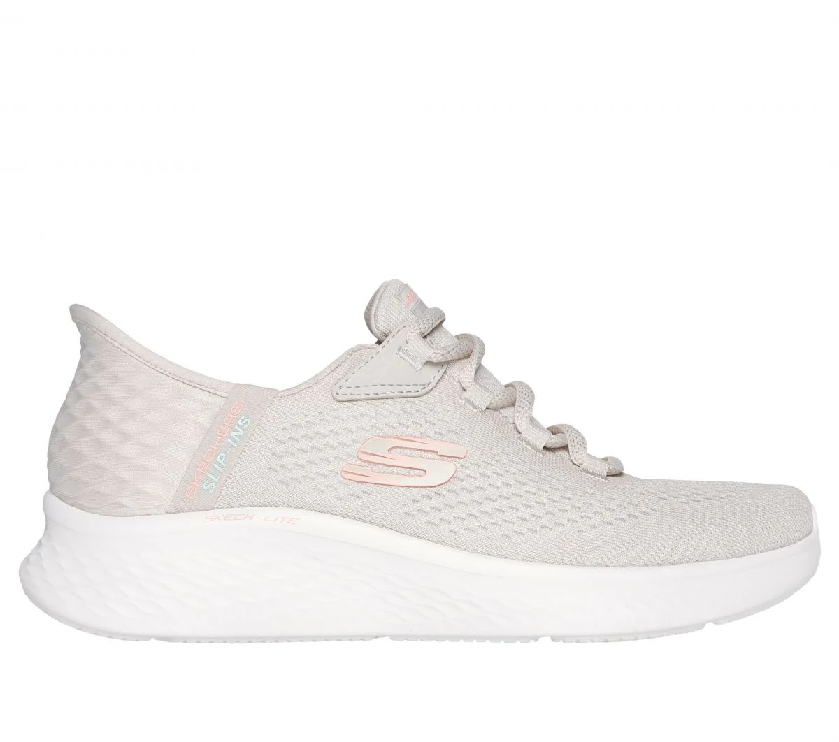 Skechers Women's Slip-ins: Skech-Lite Pro - Natural Beauty Sneaker Natural/Multi