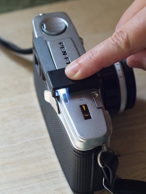 Olympus Pen FT Custom Light Meter display illuminator