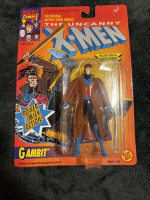 Marvel Uncanny X-Men  Gambit Action Figure Toy Biz 1992