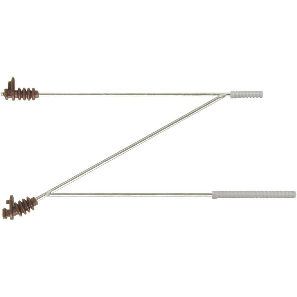 Potence H0 Viessmann 4171 en métal injecté, mât de caténaire universel haute fidélité