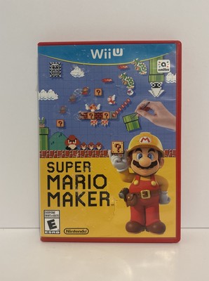 Super Mario Maker (Nintendo Wii U, 2015) Complete! Tested! FREE SHIPPING!