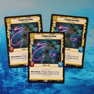 3x Vernestra Rwoh Precocious Knight LOF Legends SWU 195 Star Wars Unlimited (3x)