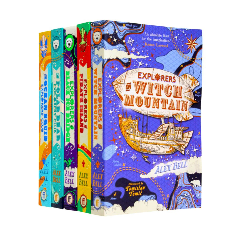 The Polar Bear Explorers Club 5 Books Collection Set by Alex Bell (P | Alex Bell