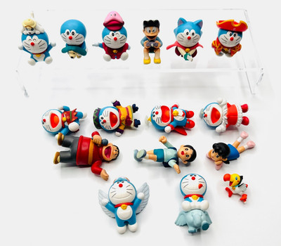 Doraemon Choco Egg Figure Lot JUNK No Stand Parts Missing
