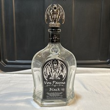 Von Payne Black Victory V Empty Whiskey Bottl...