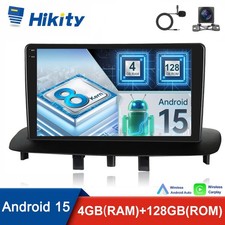 128GB Car Radio Stereo For Renault Megane 3 2009-2014 Android 15 GPS AHD CarPlay