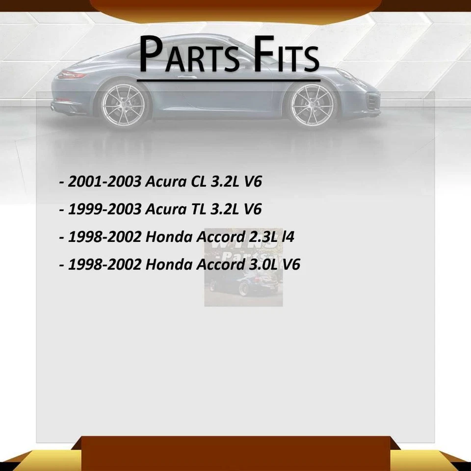 Mevotech Front LH RH Suspension Sway Bar Link Kit For 2001 2002 2003 Acura CL - Image 2 of 4