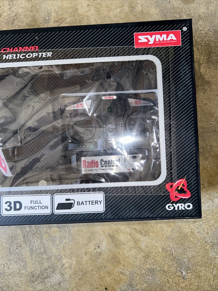 Syma RC Helicopter S032G 3.5 Channel Gyro Vintage New Old Stock! - Image 2 of 4