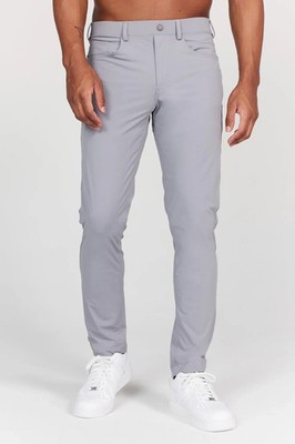 Redvanly Mens New 32'' Inseam Kent Pull On Trouser Shadow All Sizes Ships Free