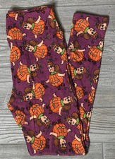 NEW LuLaRoe OS Halloween Leggings Pumpkin Girl One Size