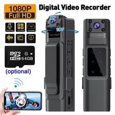Wifi Body Camera 1080P Pocket Digital Video Recorder Night Vision DVR Camcorder